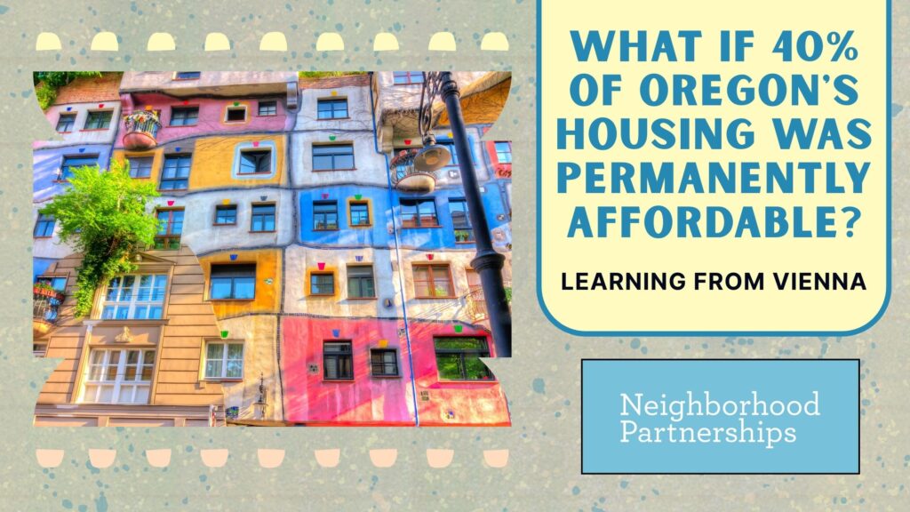 n's Housing Was Permanently Affordable? Learning from Vienna.